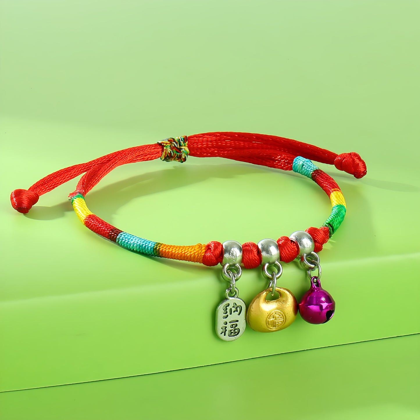 Children's Dragon Boat Festival Colorful Rope Carrying Strap Hand-woven Tiger Sachet Bracelets