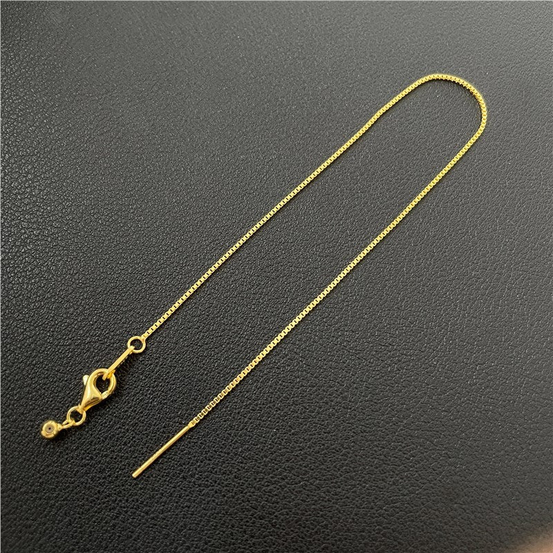 Universal Chain Pin String Beads Adjustable Pure Simple Bracelet
