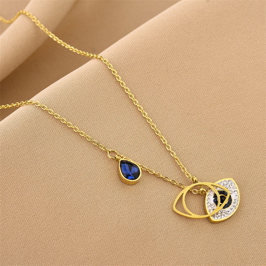 Women's Eye Advanced Version Chain With Diamond Necklaces