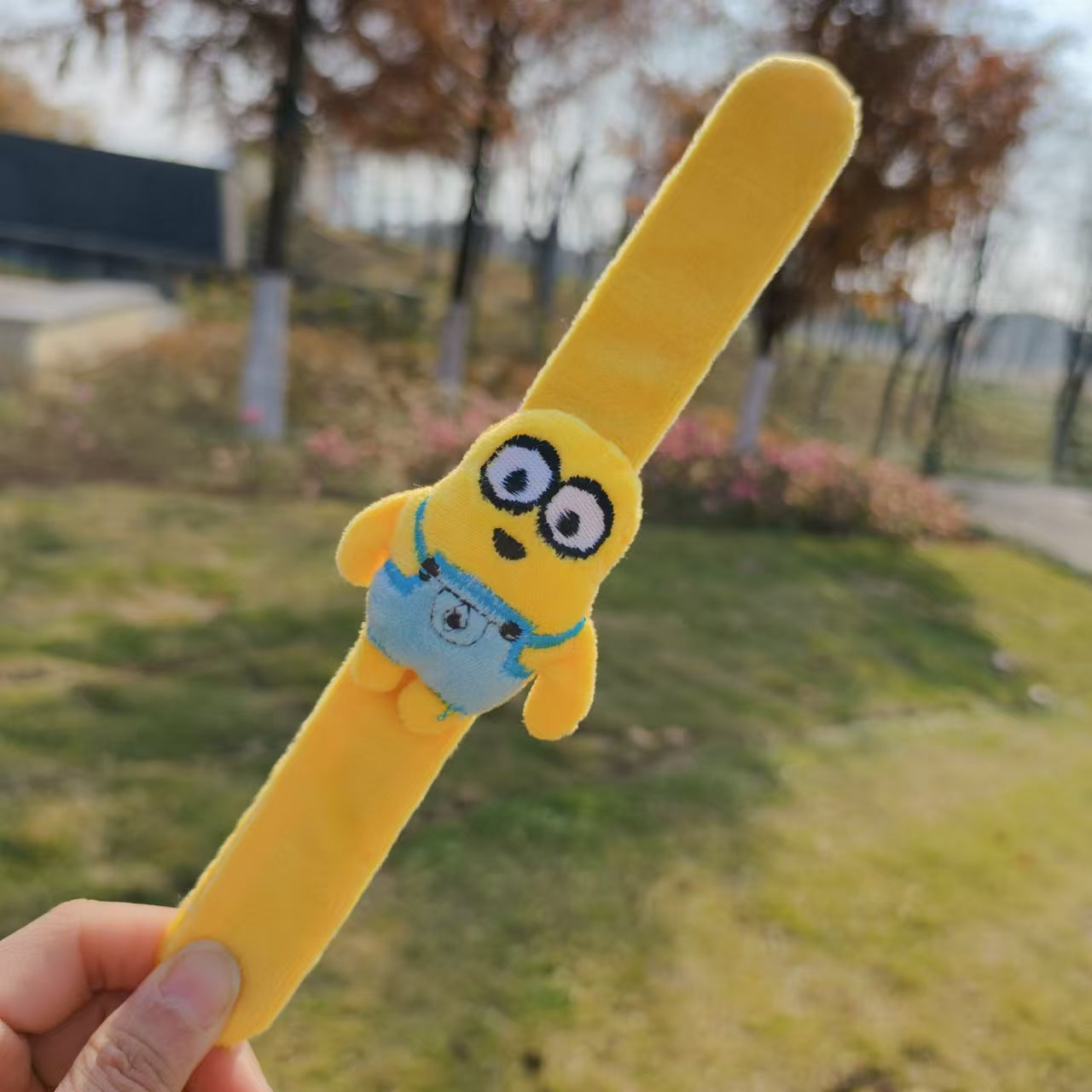 Children's Plush Holiday Gifts Present Wrist Strap Bracelet