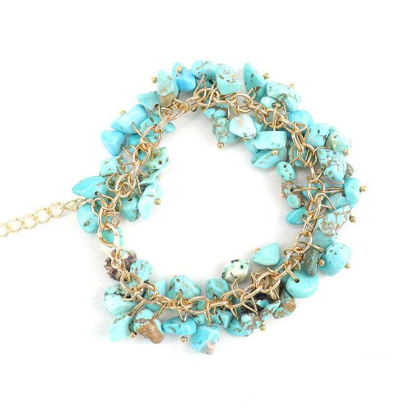 Bohemian Natural Gravel Crystal Fashion Wild Bracelets