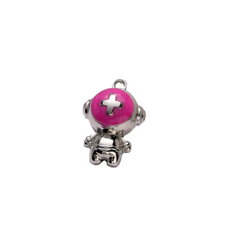 Minority Creative Dinosaur Windmill Bear Alloy Fashion Street Pendants