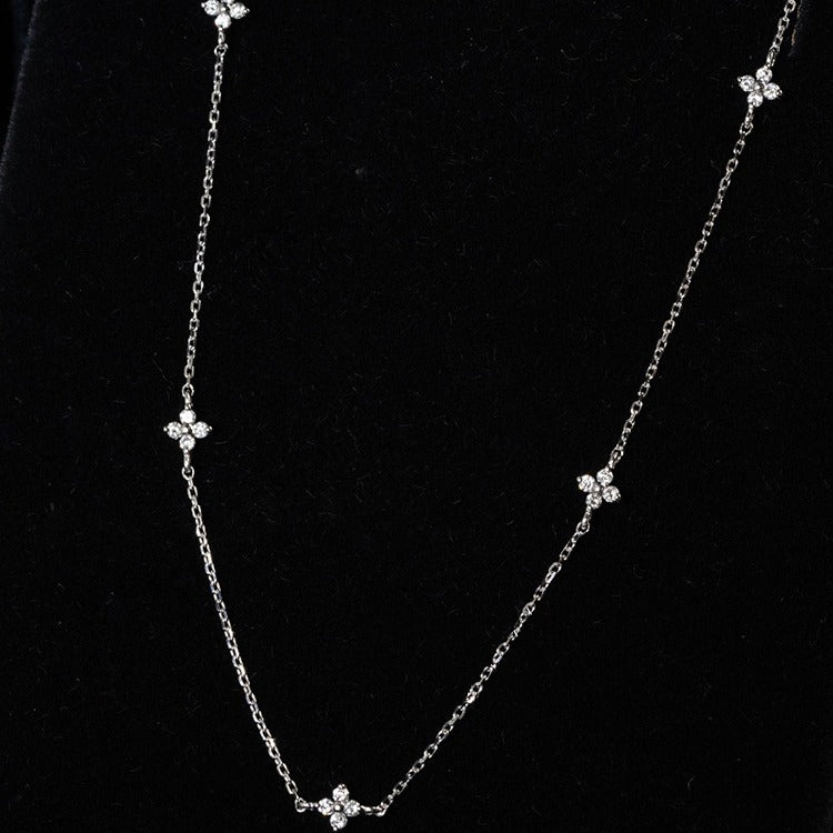 Clover Gold-plated Light Luxury Star Elegance High-grade Necklaces