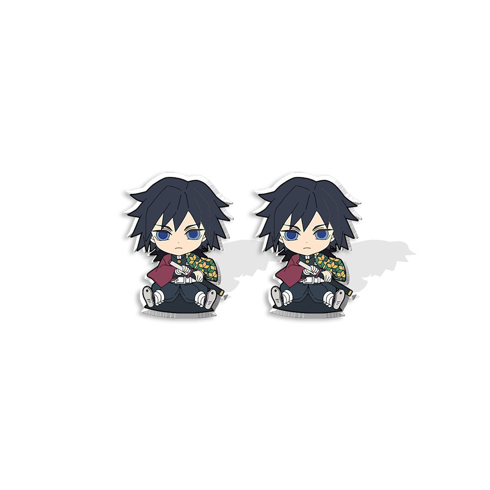 No Anime Secondary Acrylic Heat Shrinkable Sheet Rings