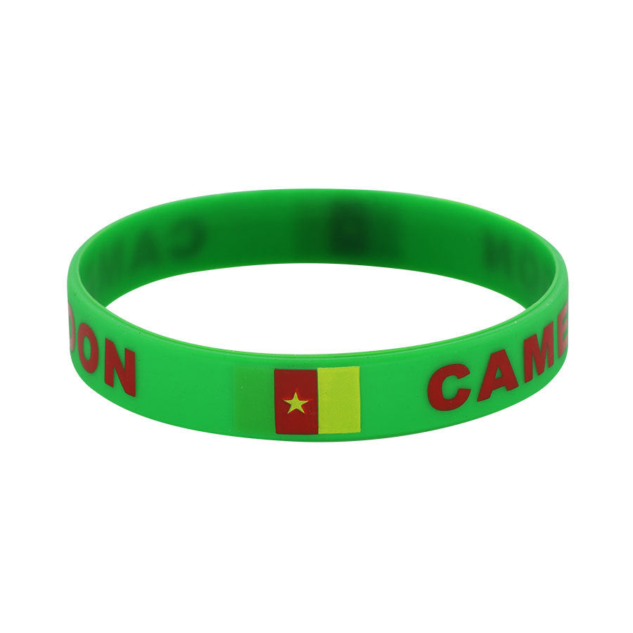 Cup Silicone National Team Canada Ink Flag Bracelets
