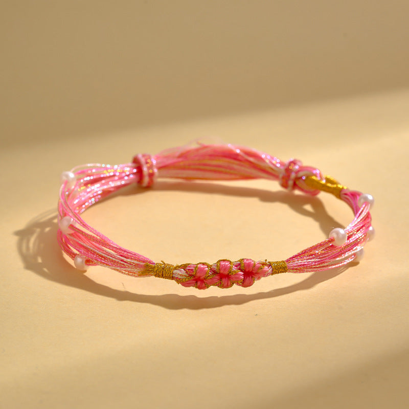 Children's Dragon Boat Festival Colorful Rope Hand-woven Small Bracelets