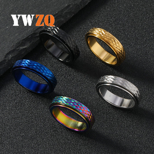 Steel Punk Pieces Of Flower Mesh Ring