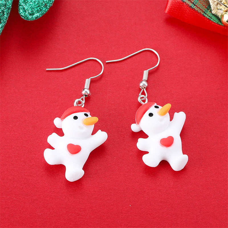 Creative Christmas Series Cute Fashion Exquisite Earrings