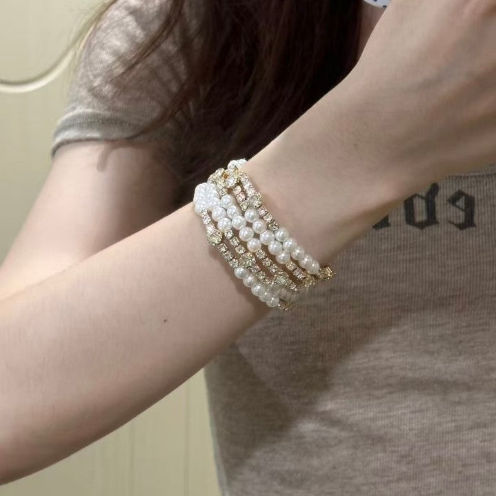 Shining Diamond Fashionable Niche Elegant Graceful Bracelets