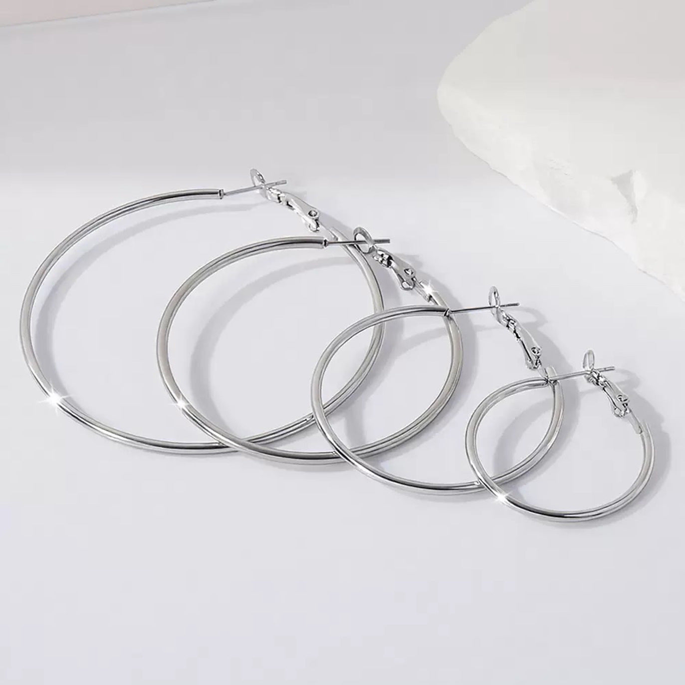Clip Shrimp Bow Spring Fastener Coil Simple Bracelets