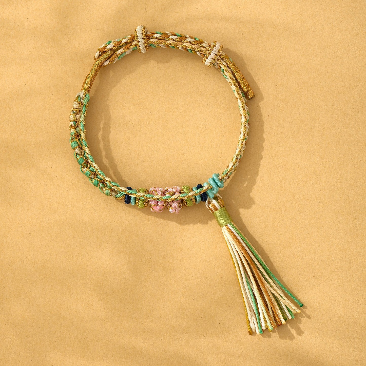 Dragon Boat Festival Colorful Rope Small Red Hand-woven Tiger Head Bracelet