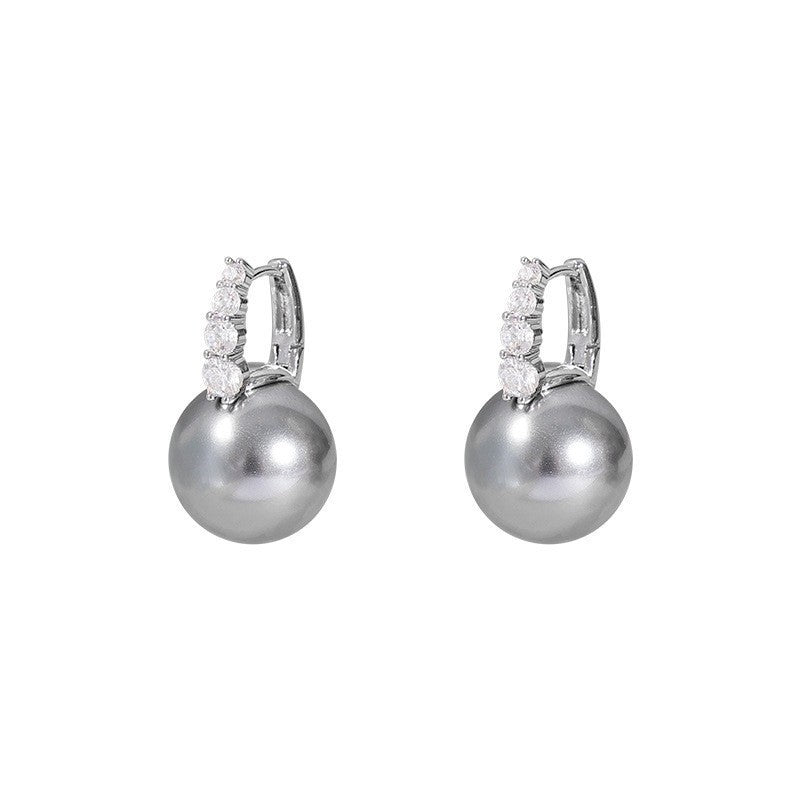 Women's Pearl Niche Unique Clip High-grade Light Ear Buckle