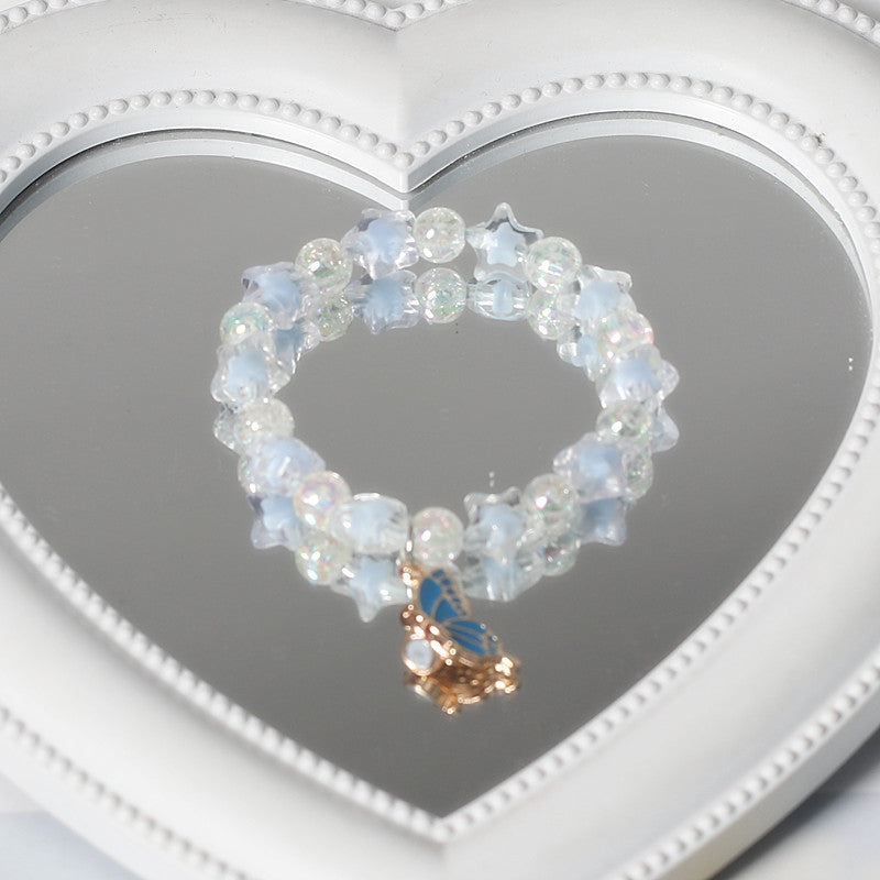 Beaded Magnetic Butterfly Couple Good-looking Sweet Girlfriends For Boyfriend Bracelets