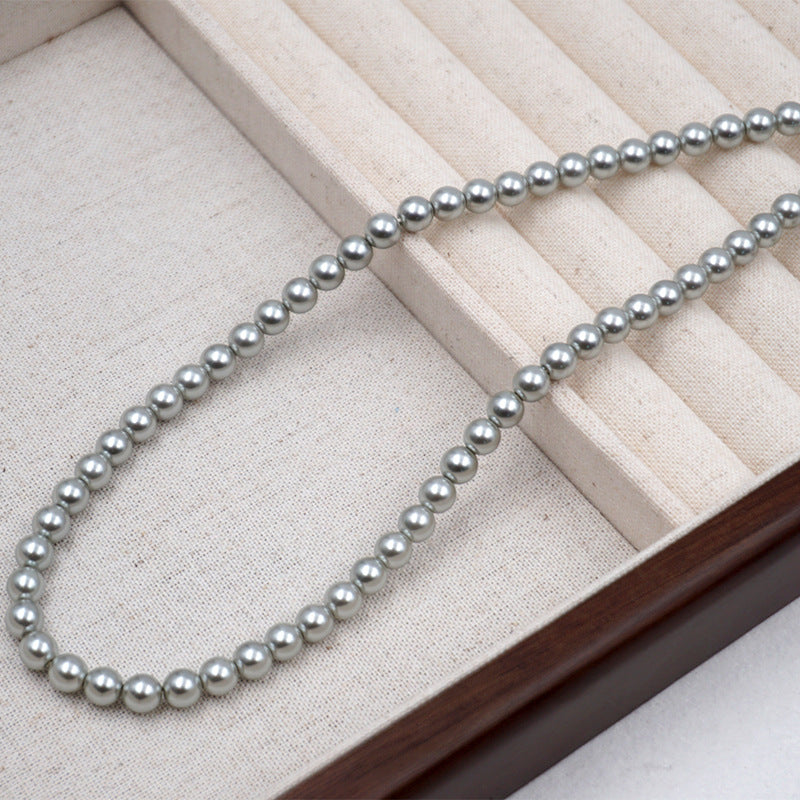 Chain Perfect Circle Imitation Beaded To Necklaces