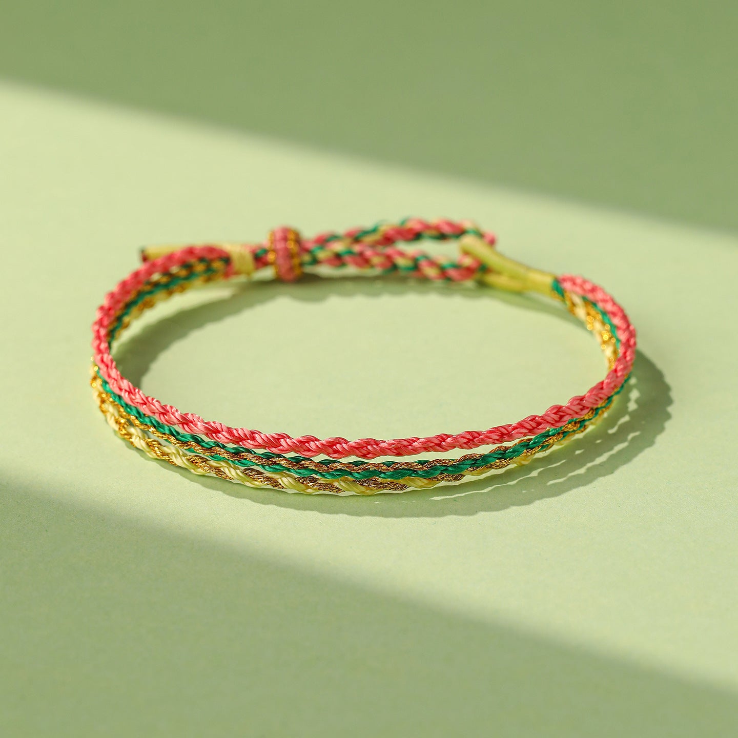 Dragon Boat Festival Colorful Rope Iii Carrying Strap Bracelet