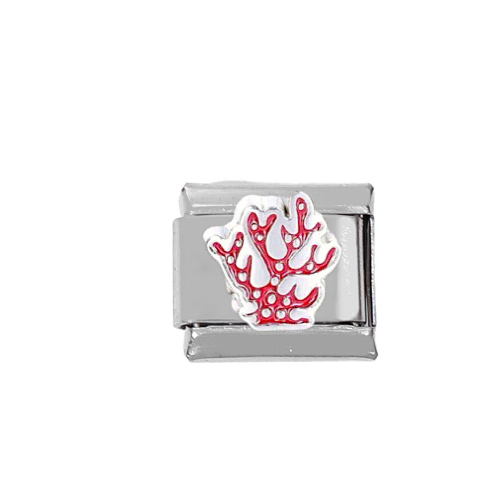 Stainless Steel Charm Coral Starfish Tropical Bracelets