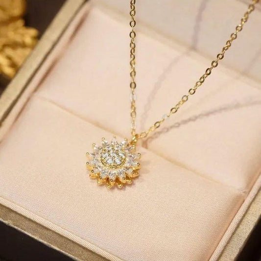 Flower God Fashionable Elegant Korean Style High-grade Light Necklaces