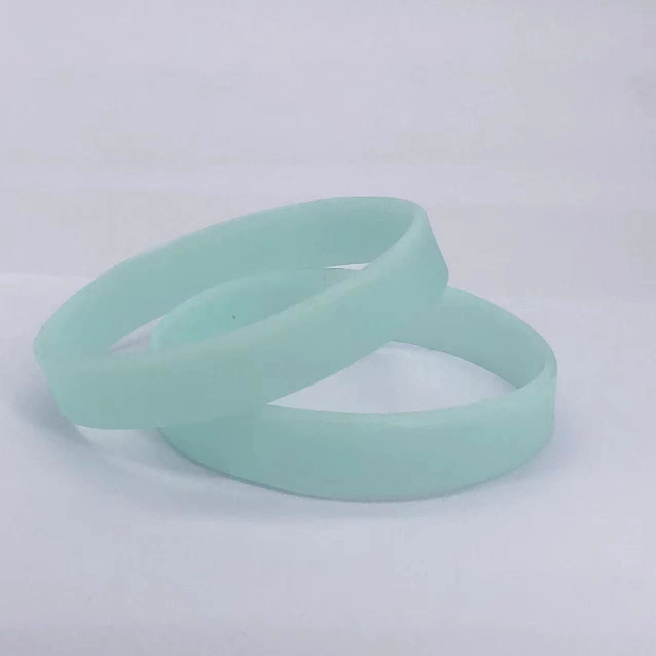Silicone Night Aperture Adult Sports Group Bracelet