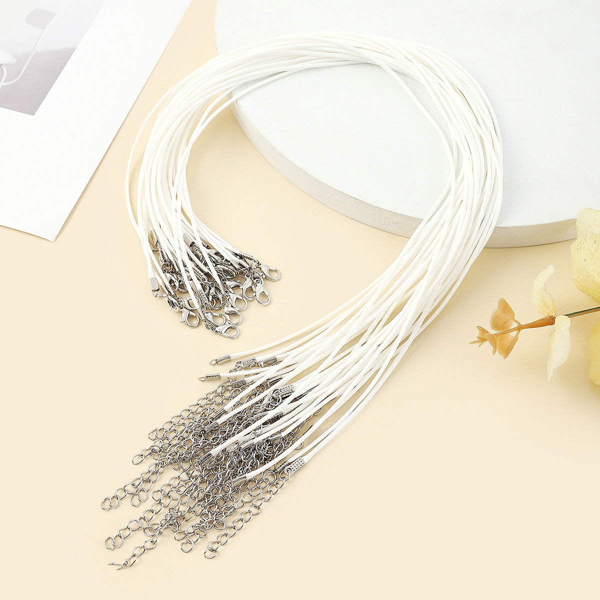 Line Leather String Colors Single Rope Pendants