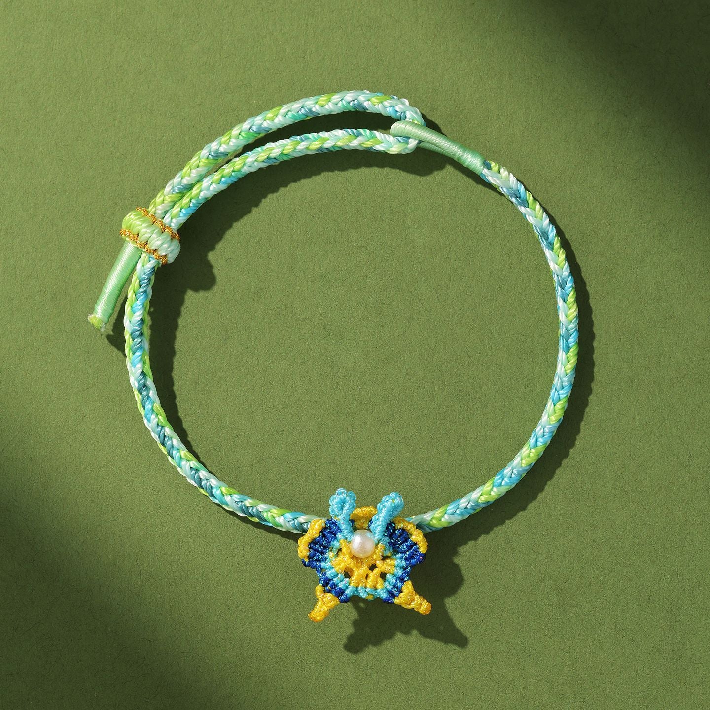 Festival Colorful Rope Ethnic Style Hand-woven Adult Small Sachet Carrying Bracelet