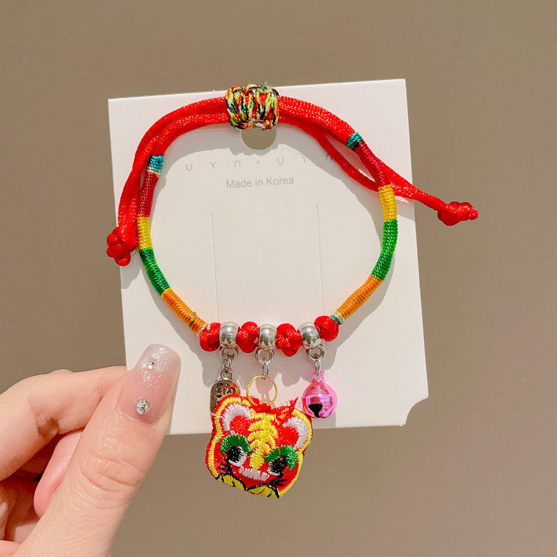 Women's & Men's Colorful Braided Rope Thread Design Simple Bracelet