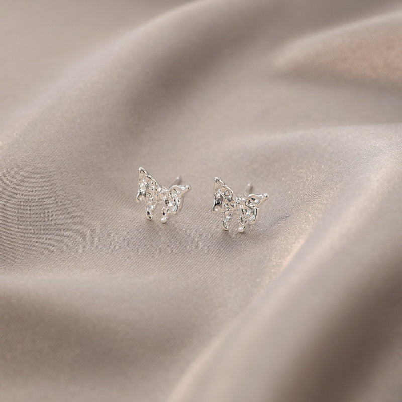 Women's Zircon Tassel Light Luxury High Sense Stud Earrings