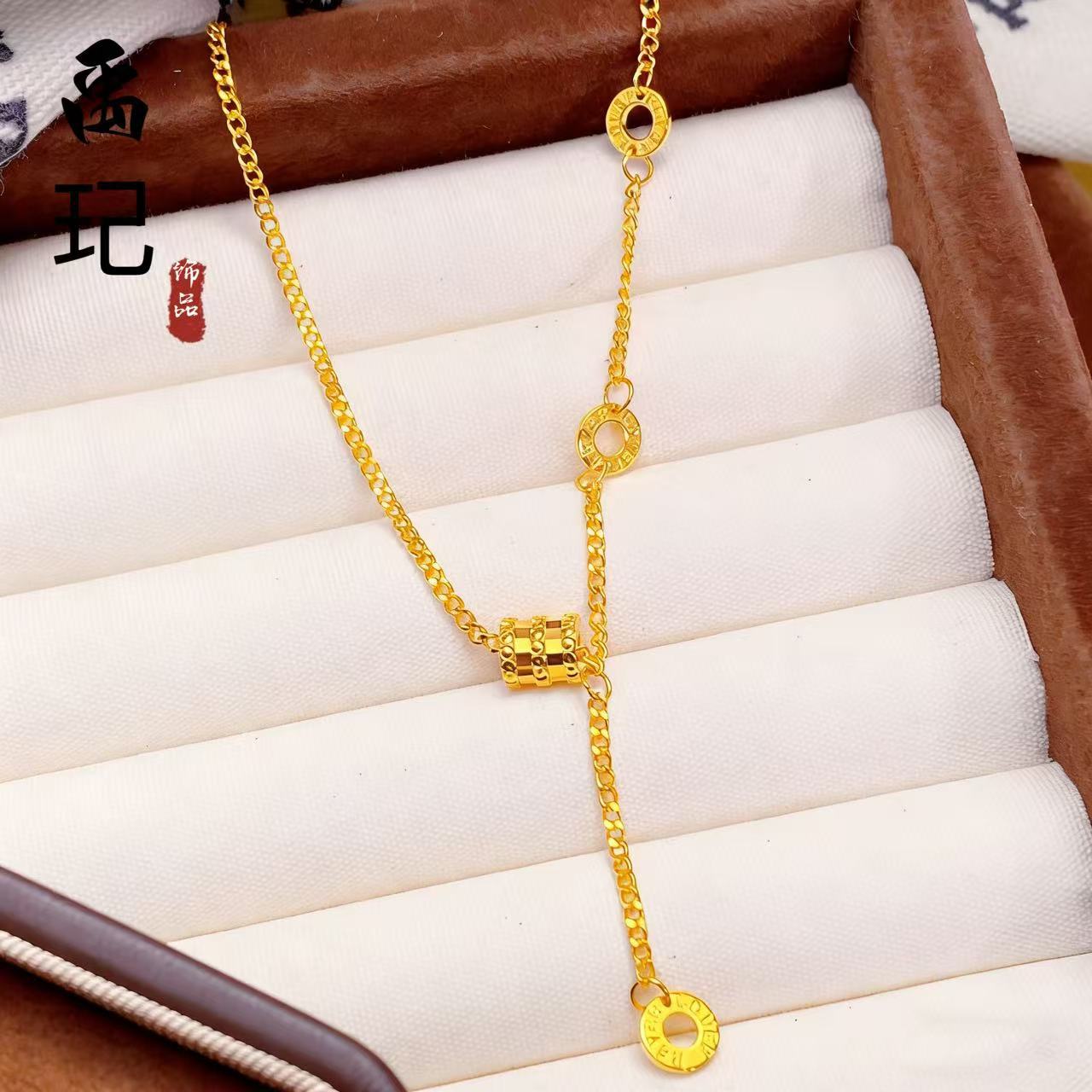 Waist Female Gobo Color Simple Niche Clavicle Chain Gifts For Necklace