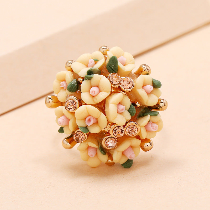 Women's Princess Pink Open Independent Packaging Personalized Ring