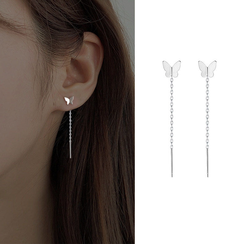 Fashion Tassel Long Simple Cold Style Daily Ear Line