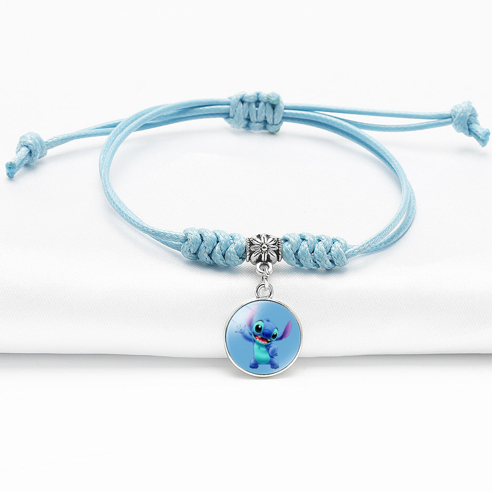 Star Stitch Blue Cartoon Dorje Knot Bracelets