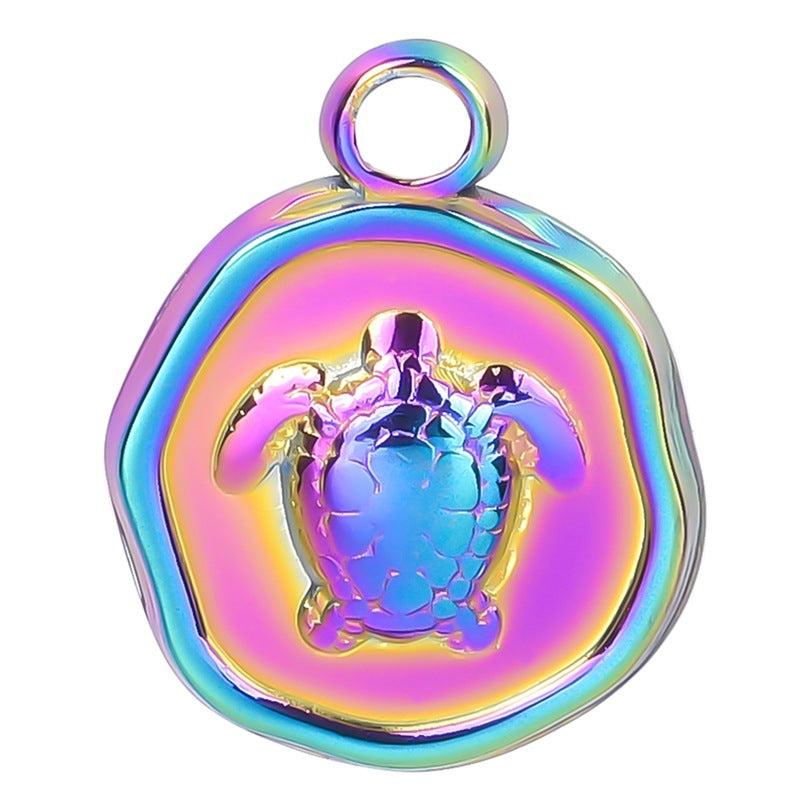 Stainless Steel Turtle Light Luxury Minority Vacuum Necklaces