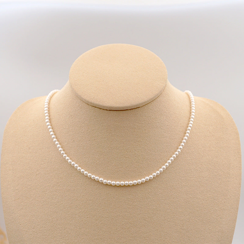 Chain Perfect Circle Imitation Beaded To Necklaces