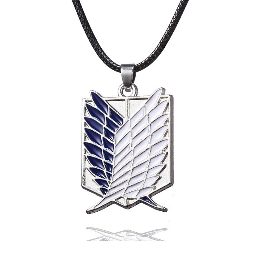 The Change Of Hot Blood Derivative Wings Sword Law One-horned Necklace