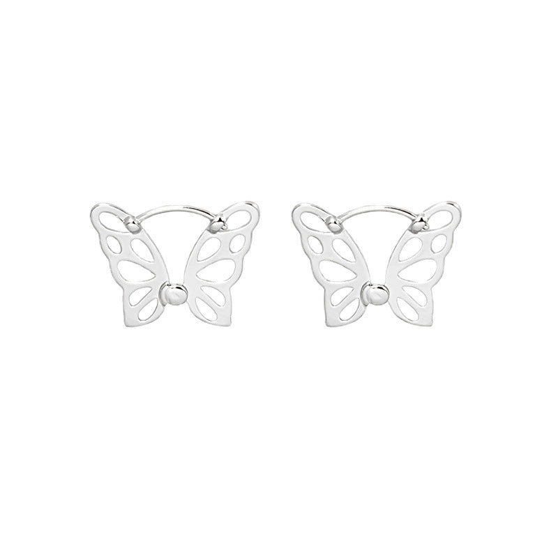 Delicate Pearl Crystal Eardrops Gentle Elegant Ear Buckle