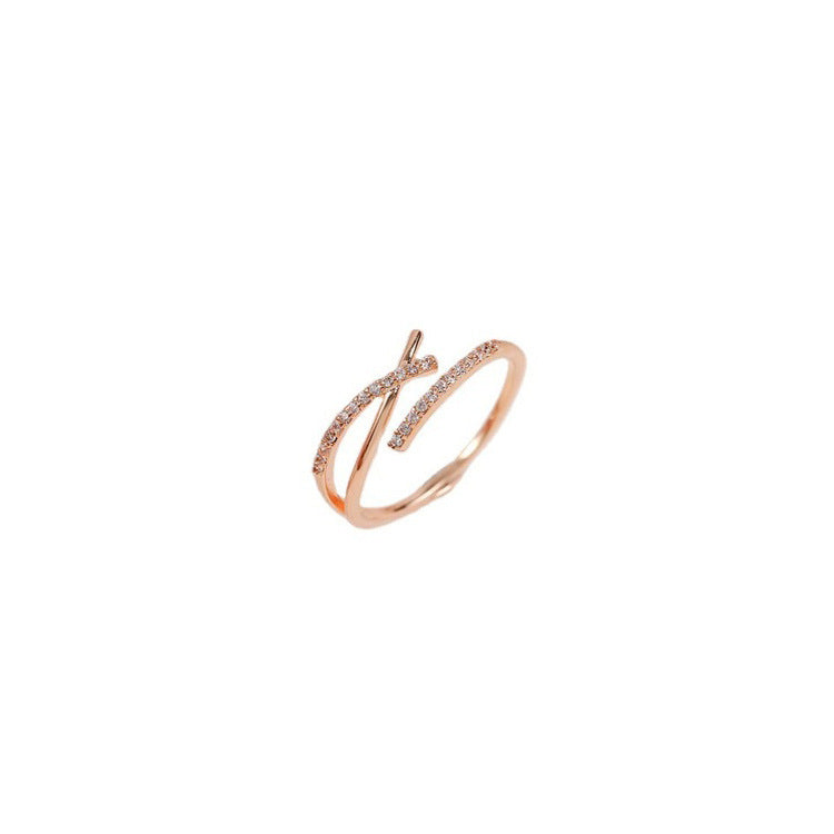 Personality Affordable Luxury High-grade Cold Wind Index Finger Ring