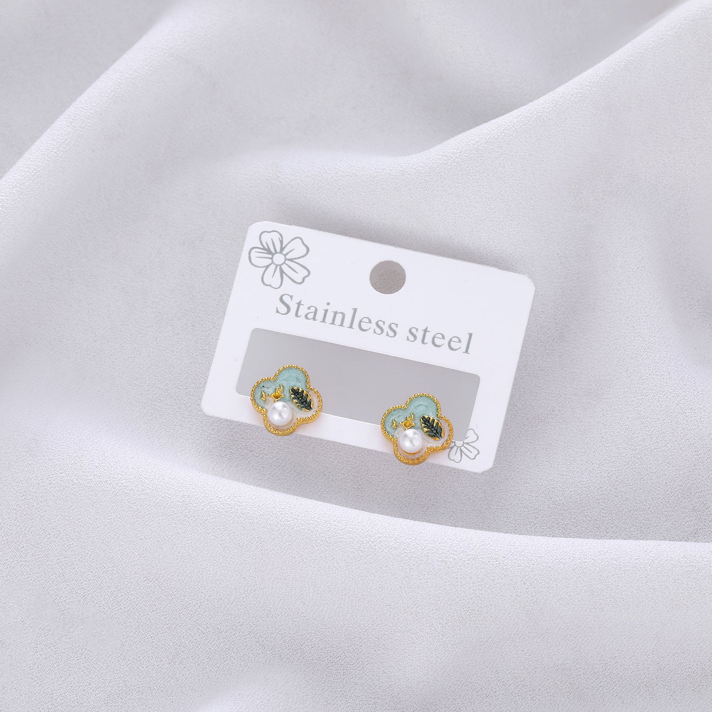 Style Pearl Affordable Luxury Fashion Simple Fresh Holiday Stud Earrings