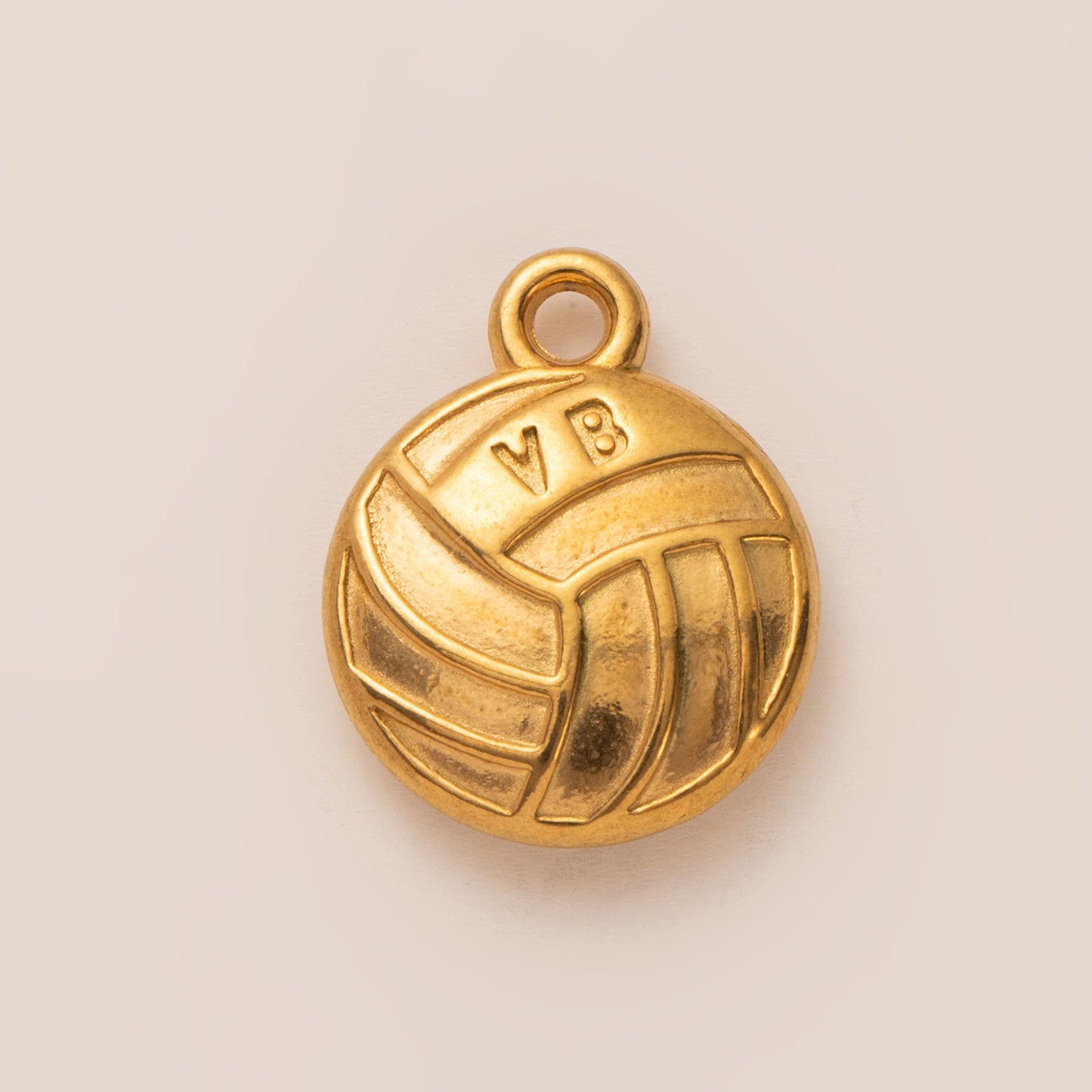Innovative Volleyball Hockey Furnace Vacuum Gold Pendants