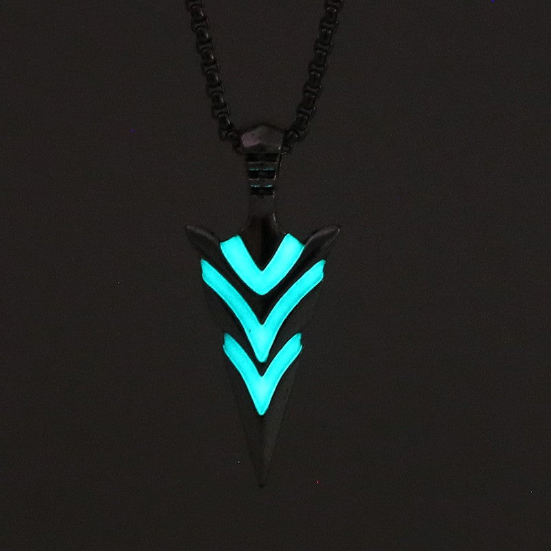 Personalized Fashion Snake Hip Hop Luminous Retro Pendants
