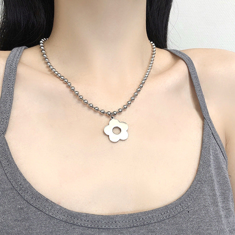 Women's Steel Sweater For Niche Design Trendy Necklaces