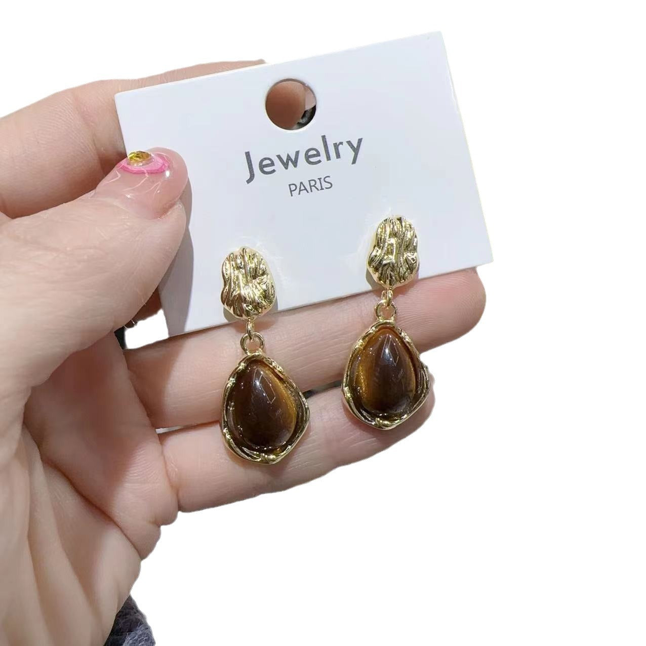 Women's Elegant Korean High-grade Sweet Metal Alloy Earrings