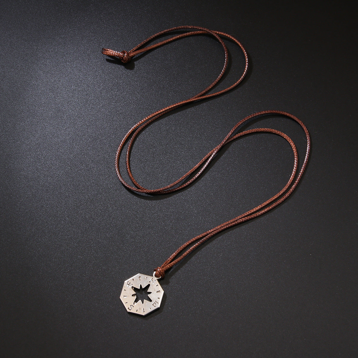 Lettering Five-pointed Star Personality Handmade Woven Pattern Carrying Bracelet