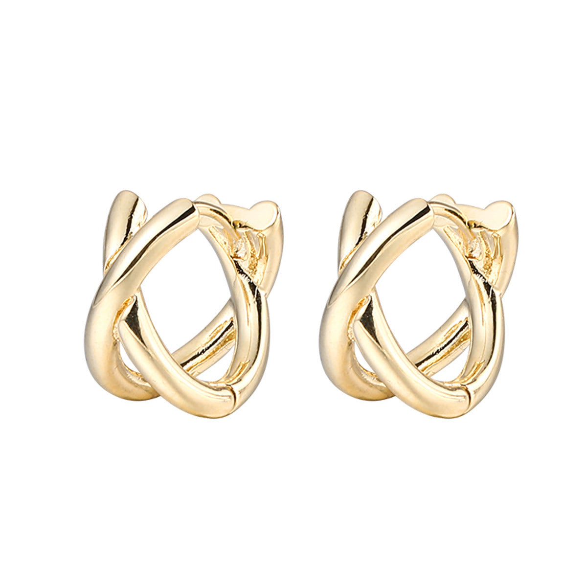 Style Retro Simple Female Niche Unique Design High Sense Earrings