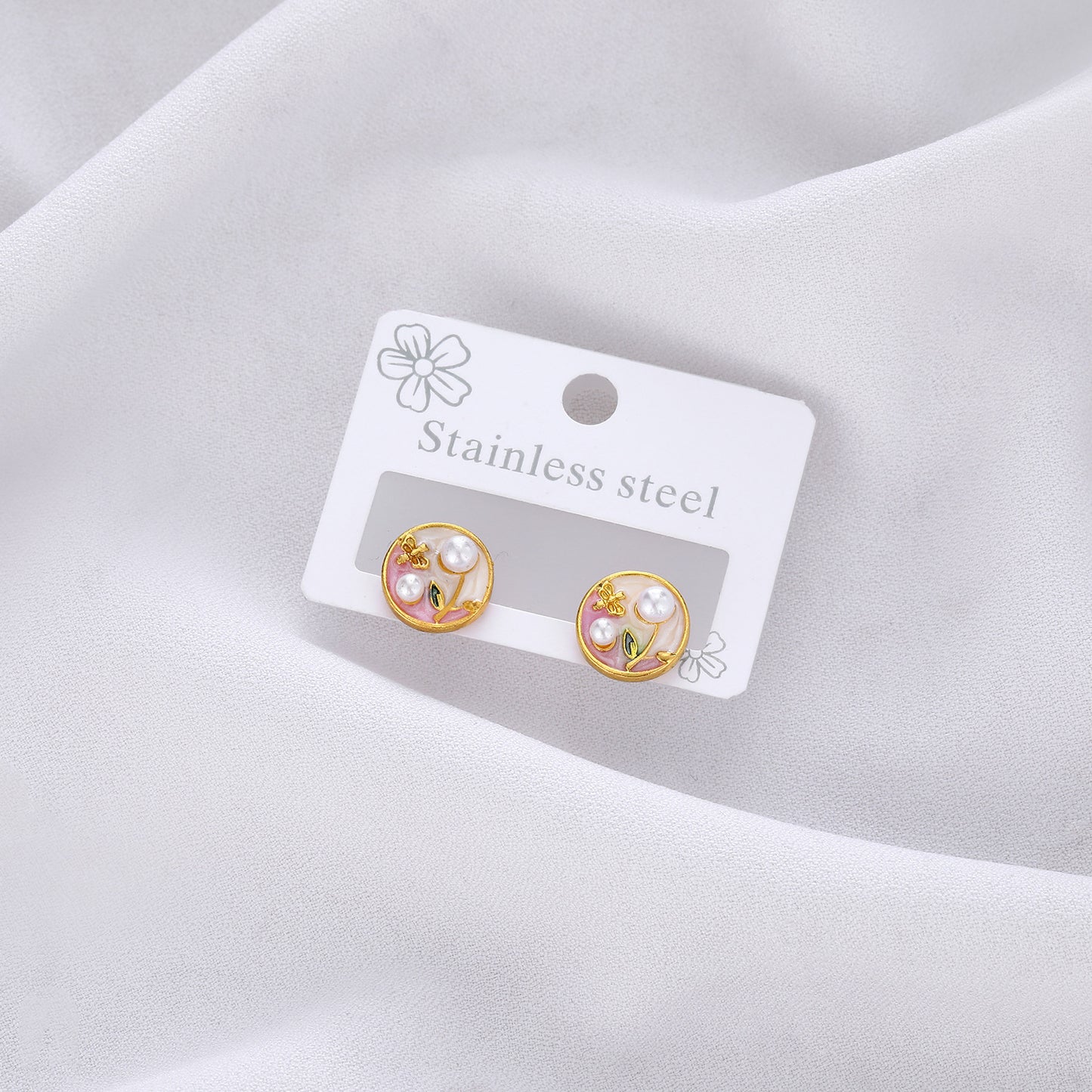 Style Pearl Affordable Luxury Fashion Simple Fresh Holiday Stud Earrings