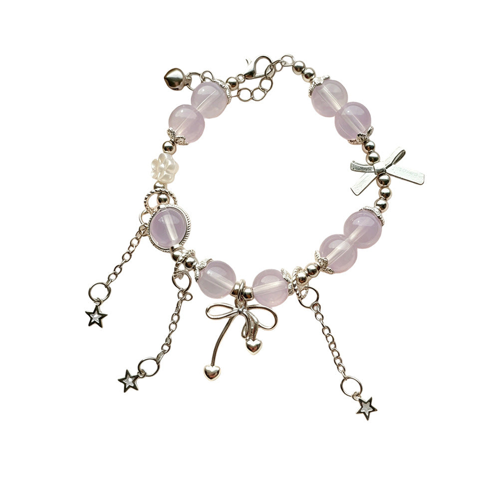Women's Sweet Crystal Beaded Design Super Fairy Bracelets