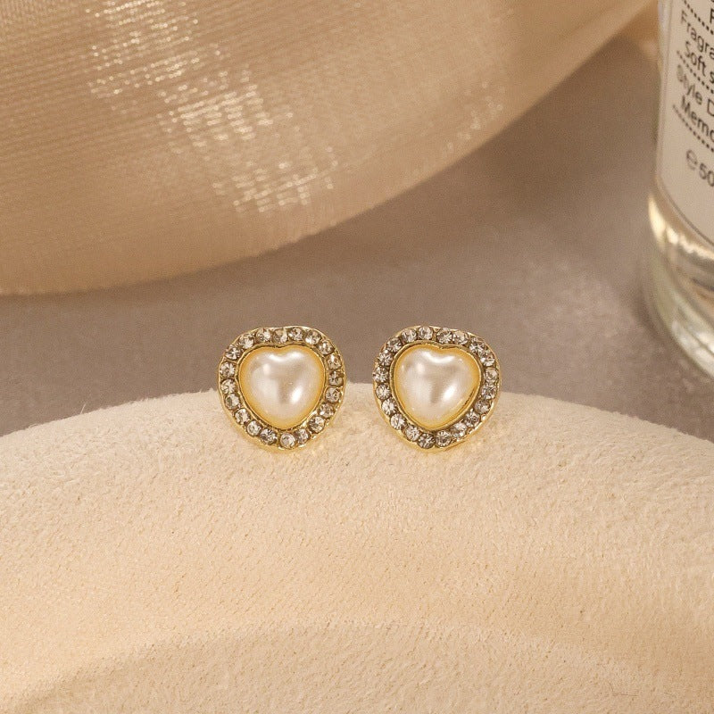 Women's Needle High-grade Super Flash Zircon Light Luxury Refined Grace Earrings