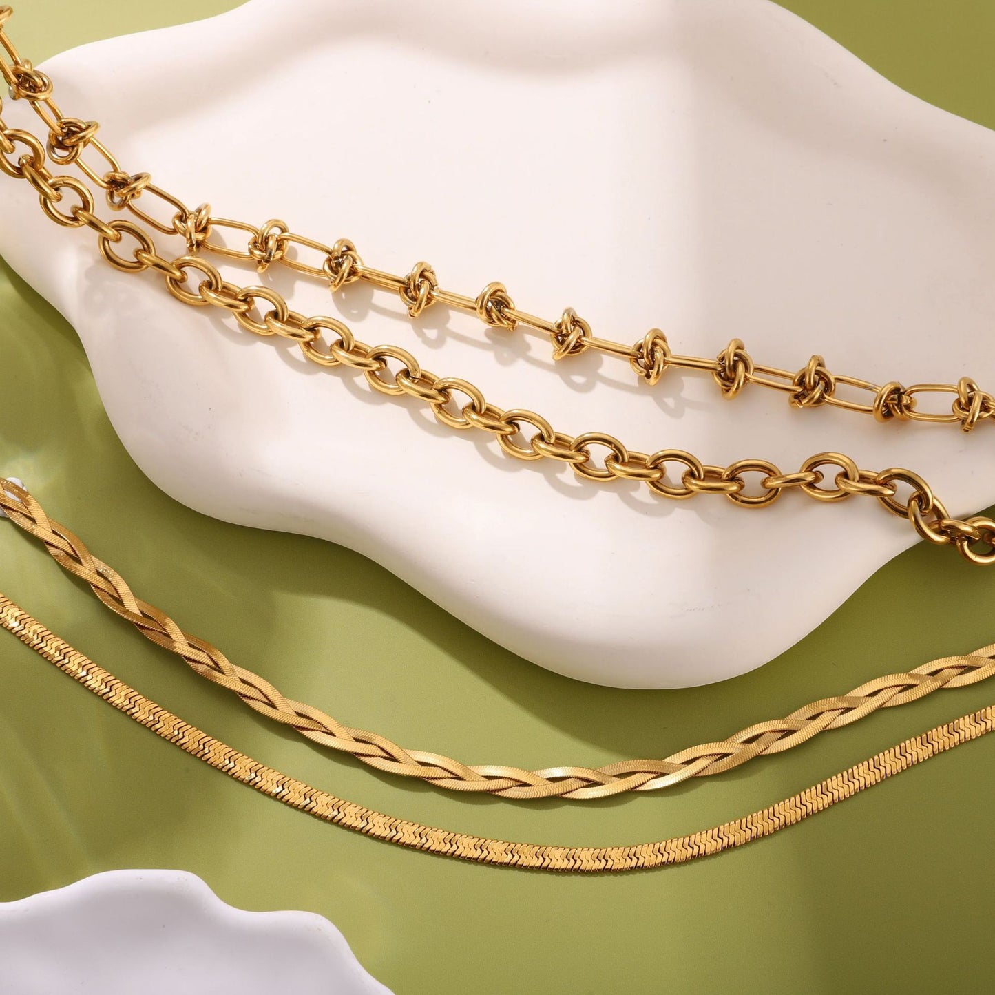 Ding Blade Chain Titanium Steel Light Luxury Minority Clavicle Neck Necklace