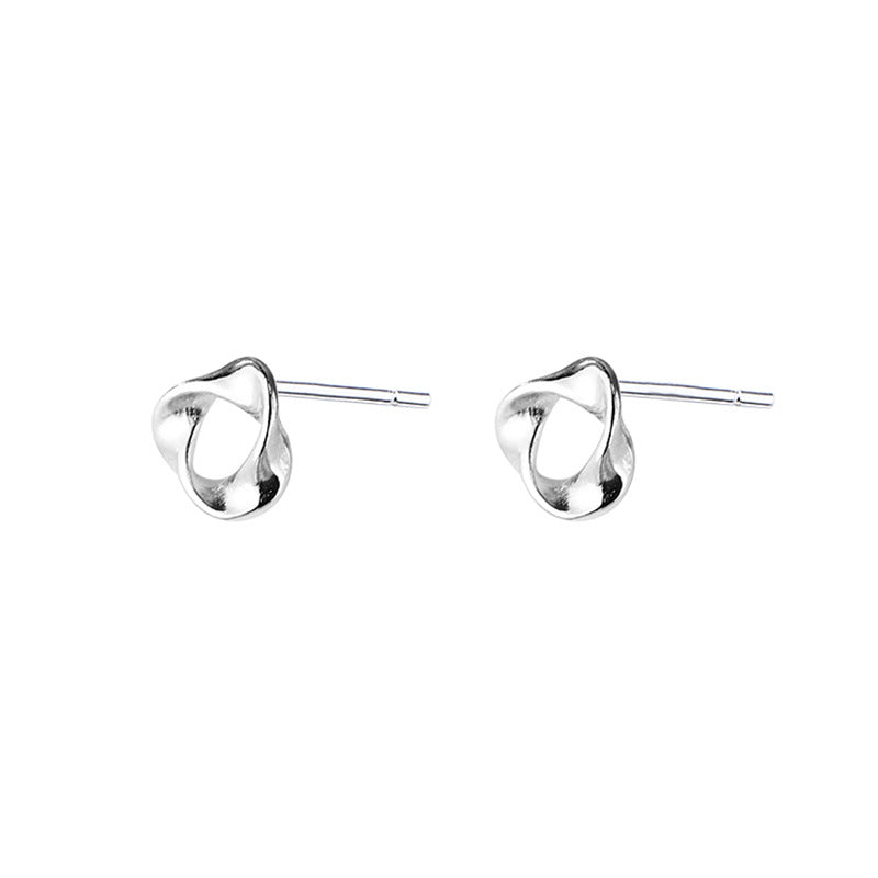Simple Commute Petite Summer Niche Design Stud Earrings