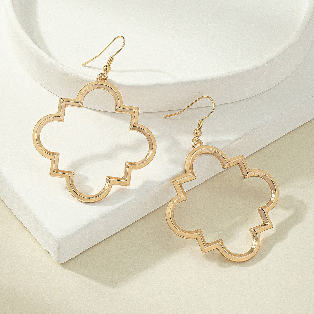 Women's Large Fashion Flower For Simple Personality Ear Rings
