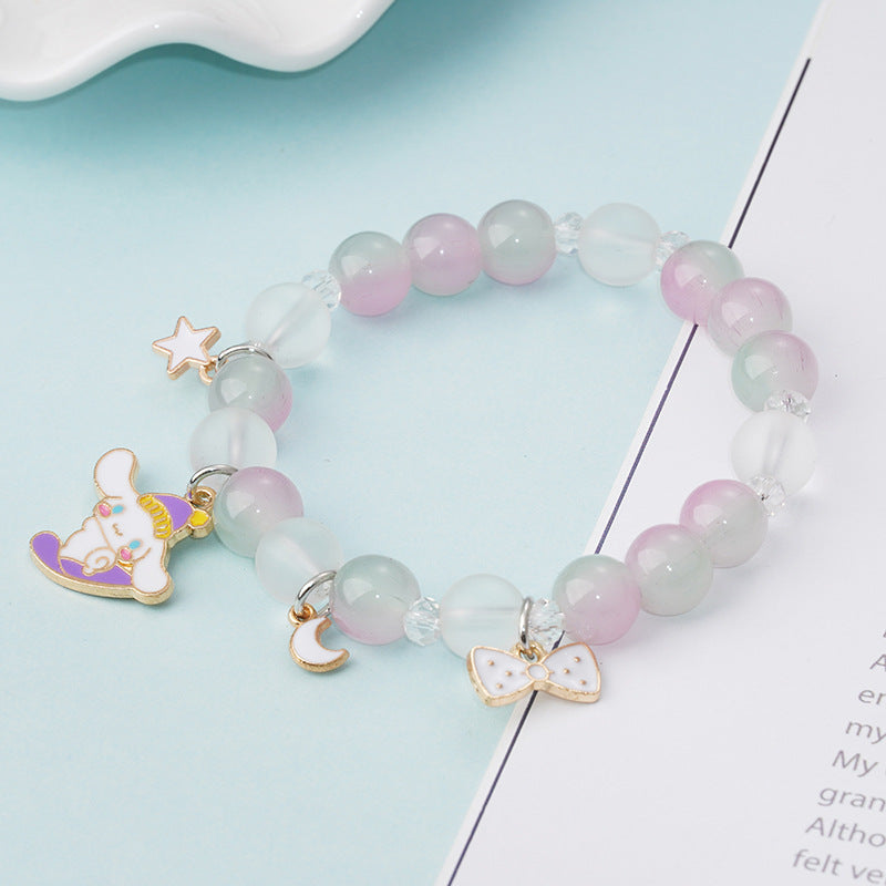 Korean Style Graceful Cute Crystal String Bracelet