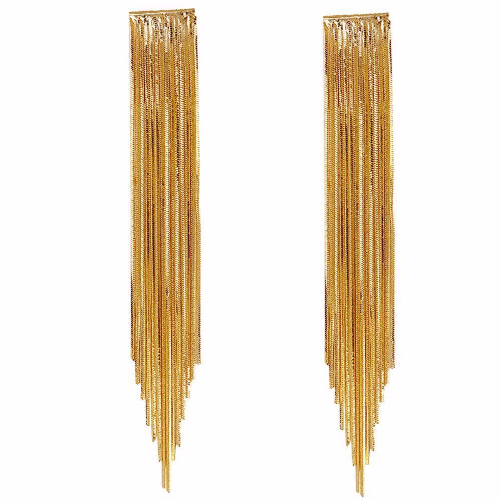 Women's High Profile Retro Fashionable Light Luxury High-grade Exquisite Long Earrings